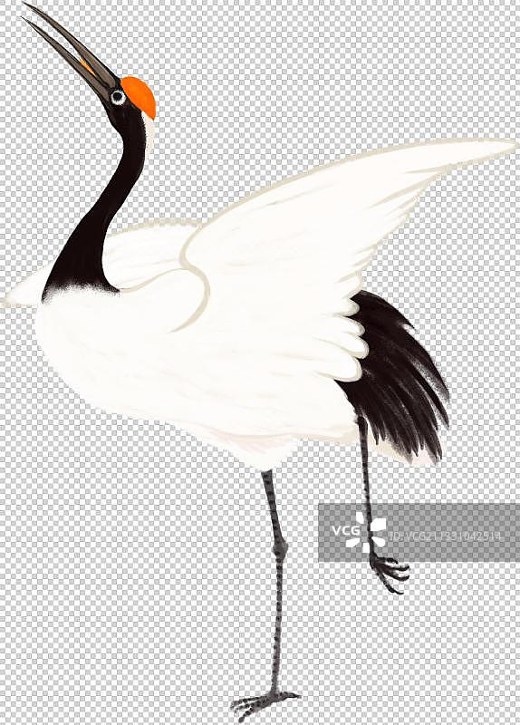 仙鹤元素图片素材