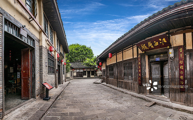 四川省泸州市古蔺县太平古镇图片素材