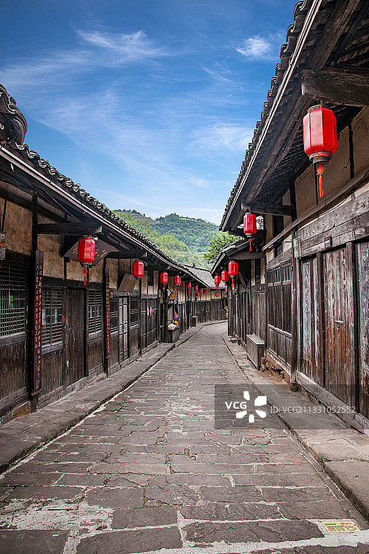 四川省泸州市古蔺县太平古镇图片素材