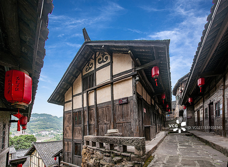 四川省泸州市古蔺县太平古镇图片素材