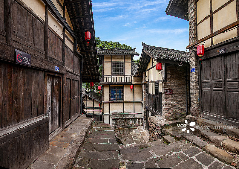 四川省泸州市古蔺县太平古镇图片素材