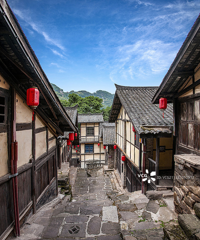 四川省泸州市古蔺县太平古镇图片素材