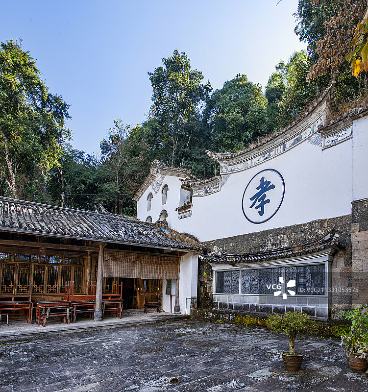 云南省腾冲市和顺古镇李氏宗祠图片素材