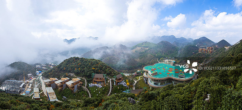 梅花山风光图片素材