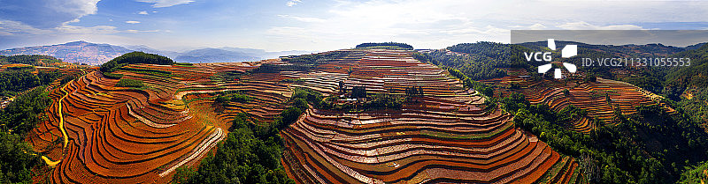 红土地风光图片素材