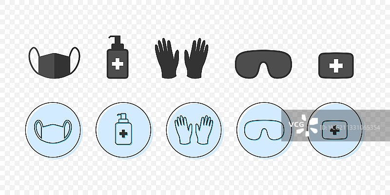 个人防护装备：保护自己图片素材