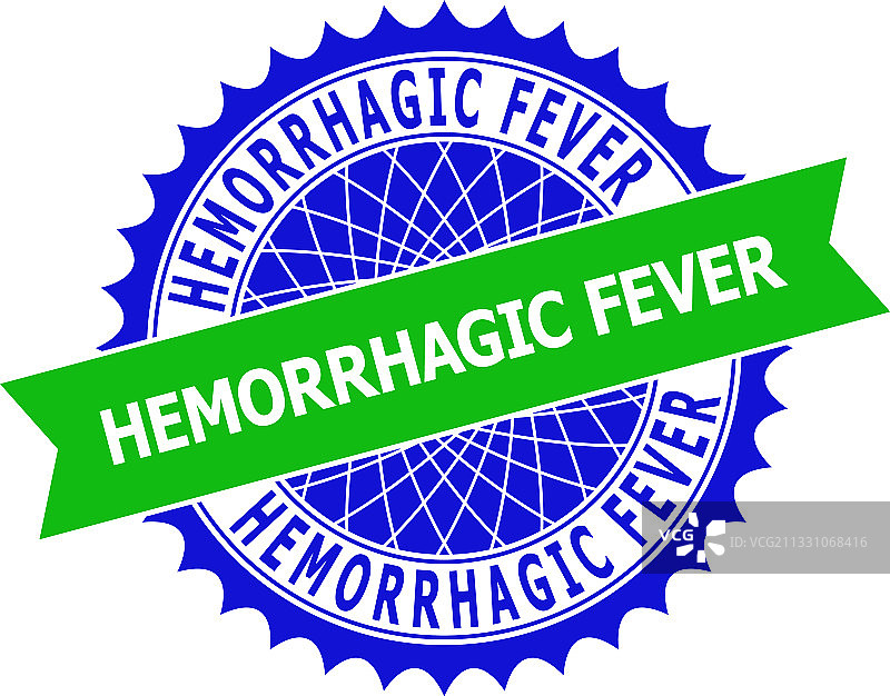 出血热双色干净花环模板图片素材