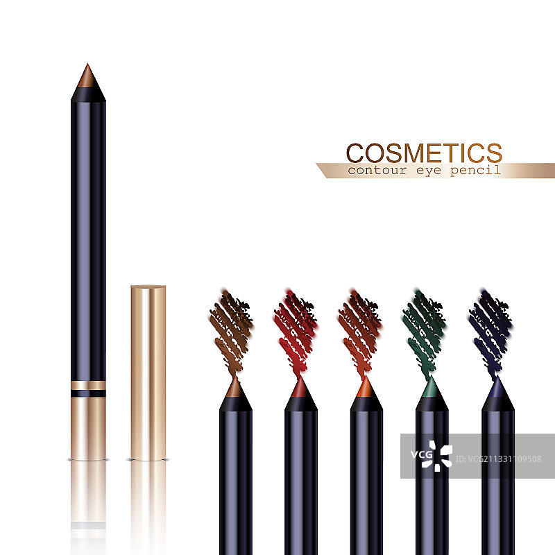 眼线笔套装图片素材