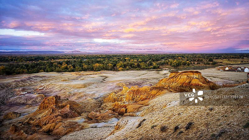 北疆红石滩图片素材