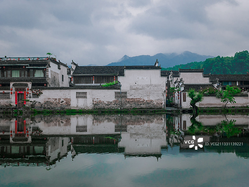 水墨宏村图片素材