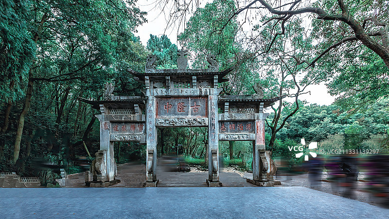 古隆中+湖北襄阳（襄樊）图片素材