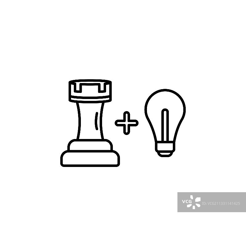 创意线性图标符号图片素材