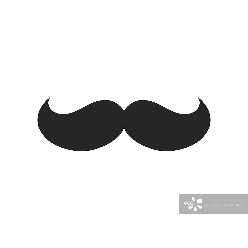 胡子潮人时尚图标符号图片素材