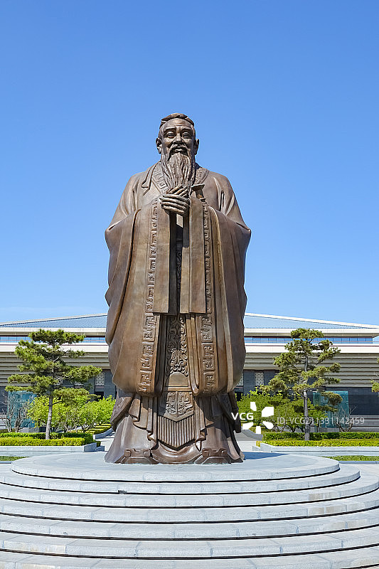 山东曲阜：孔子博物馆图片素材