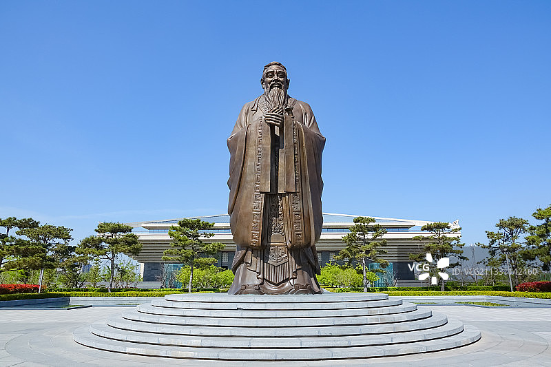 山东曲阜：孔子博物馆图片素材