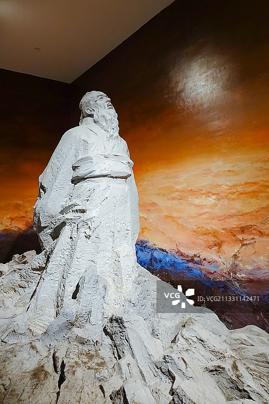 山东曲阜：孔子博物馆图片素材