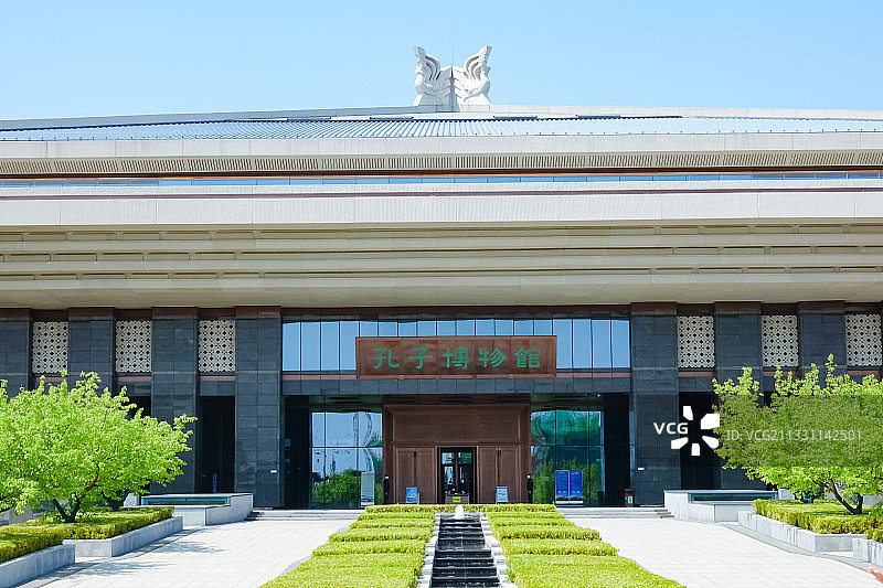 山东曲阜：孔子博物馆图片素材