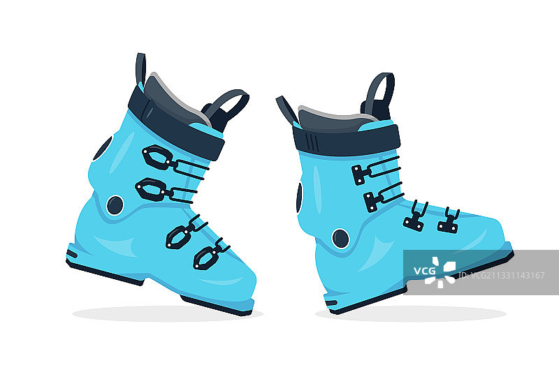 冬季运动滑雪鞋图片素材