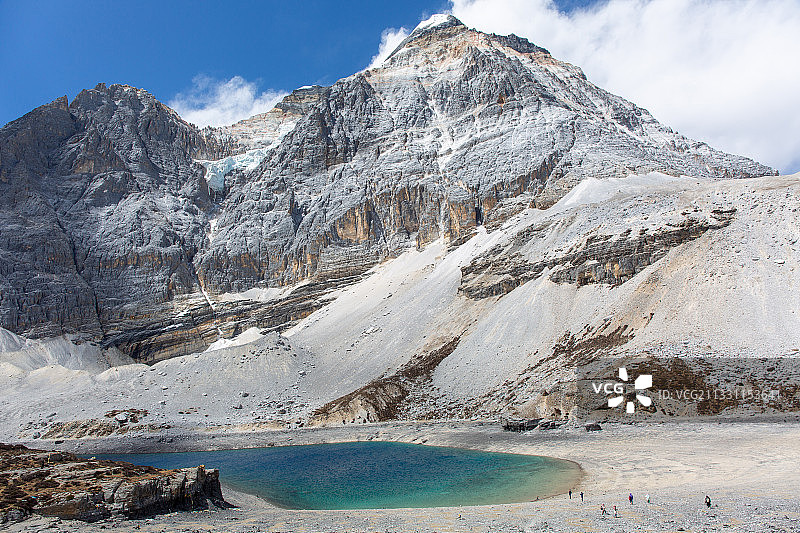 五色海图片素材