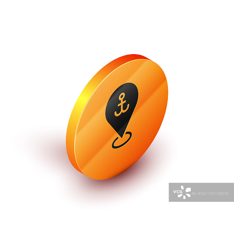 2.5D锚点地图指针图标图片素材