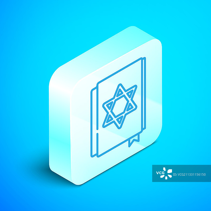 2.5D犹太妥拉经书图标图片素材