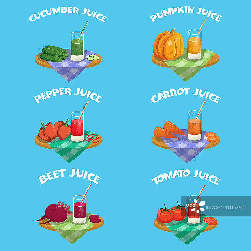 蔬菜标志合集图片素材