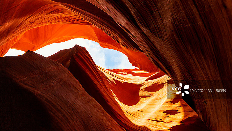 美国羚羊谷光影图片素材