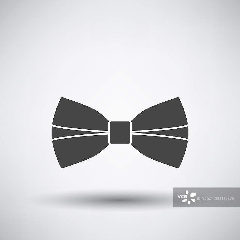 商务蝴蝶领结图标图片素材