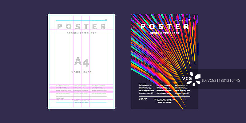 现代商务封面海报模板图片素材