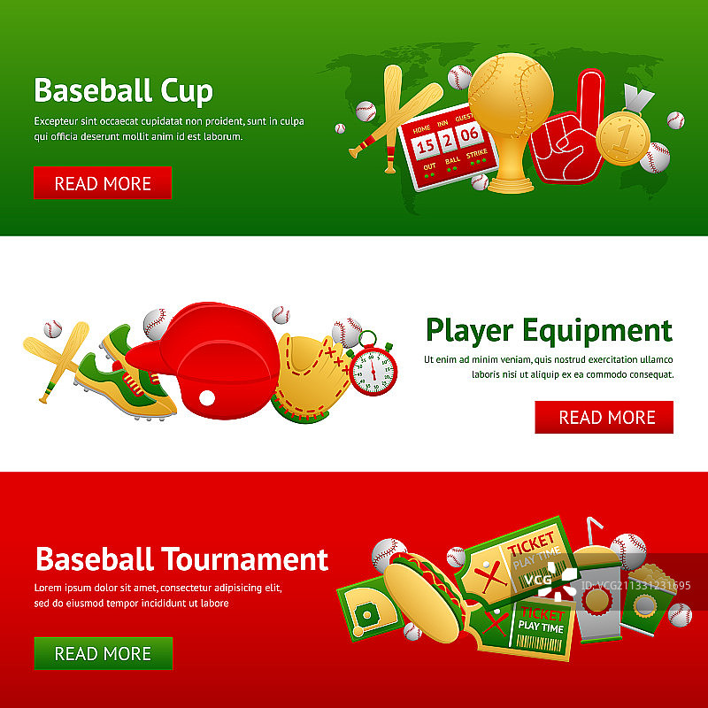棒球banner图片素材