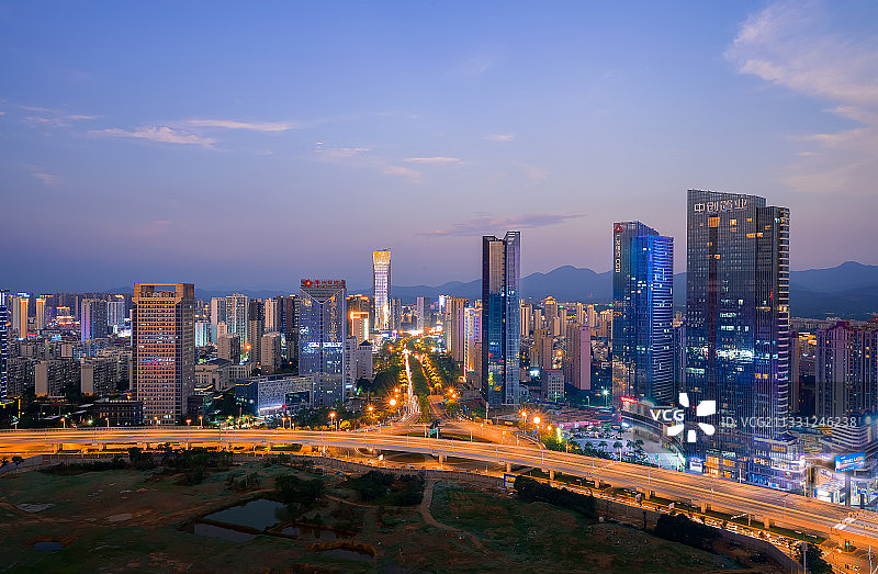 赣州中轴线图片素材