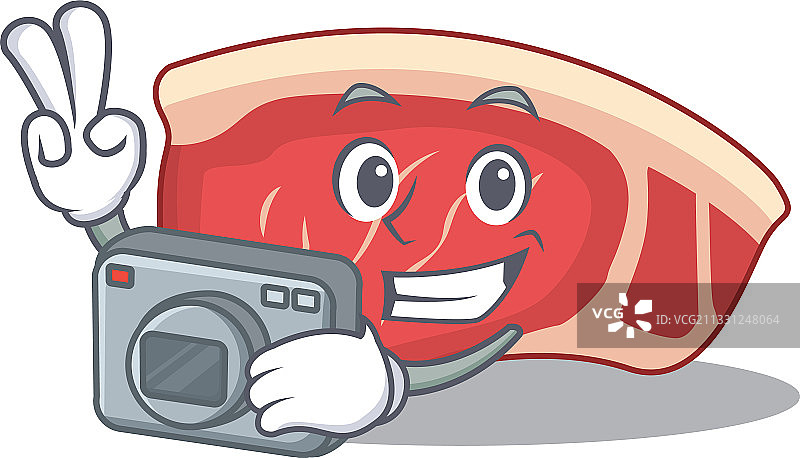 卡通西冷牛排图片素材