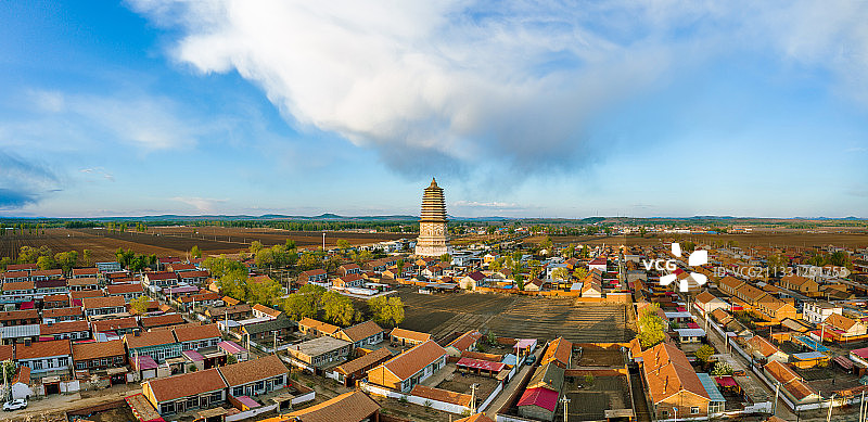辽中京遗址 赤峰 宁城县辽中京遗址契丹大明塔图片素材