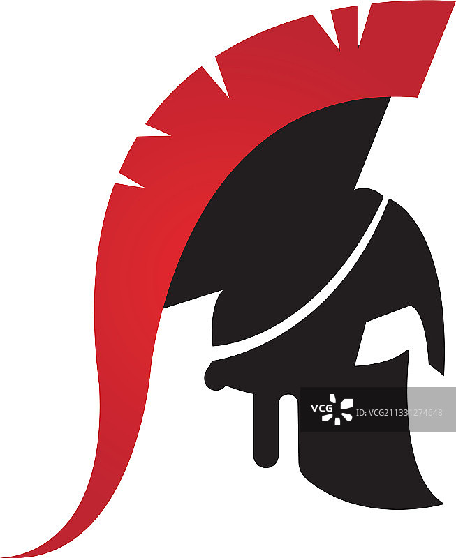 斯巴达角斗士Logo模板图片素材