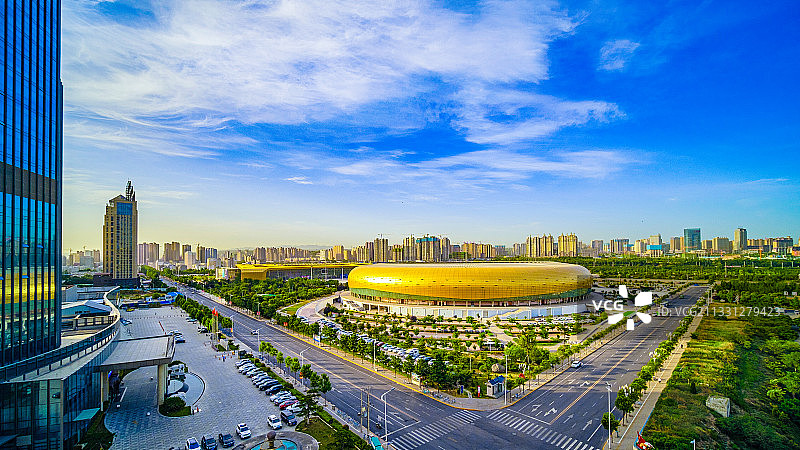 三门峡市体育中心图片素材