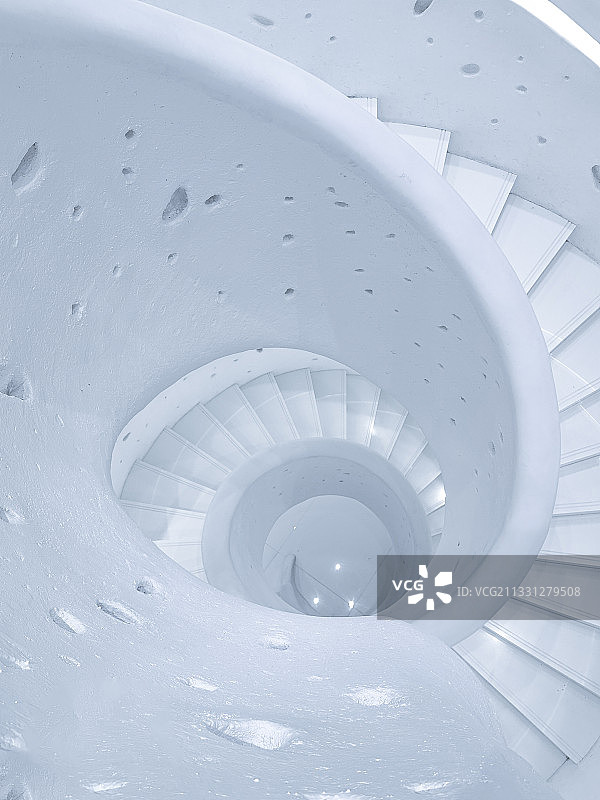 简洁的旋梯结构图图片素材