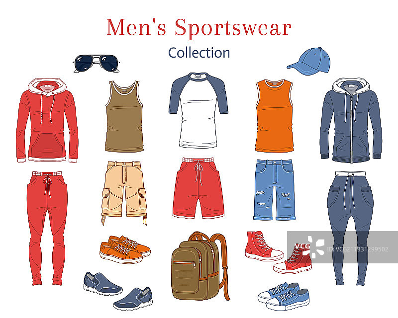 男士时尚套装服装与配饰图片素材