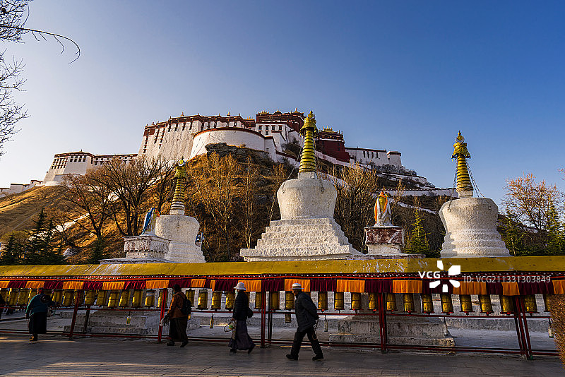 布达拉宫图片素材