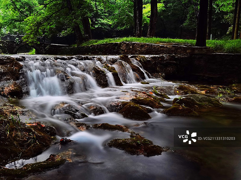 瑯琊山瀑布图片素材