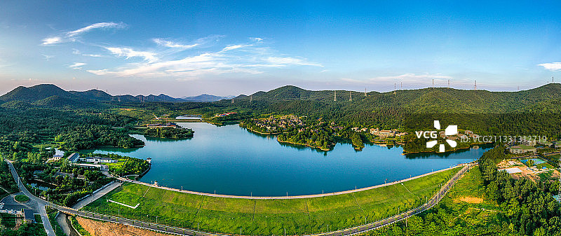 佘村水库图片素材