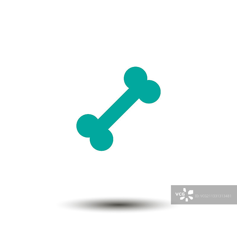 骨头隔离图标骨骼设计元素图片素材