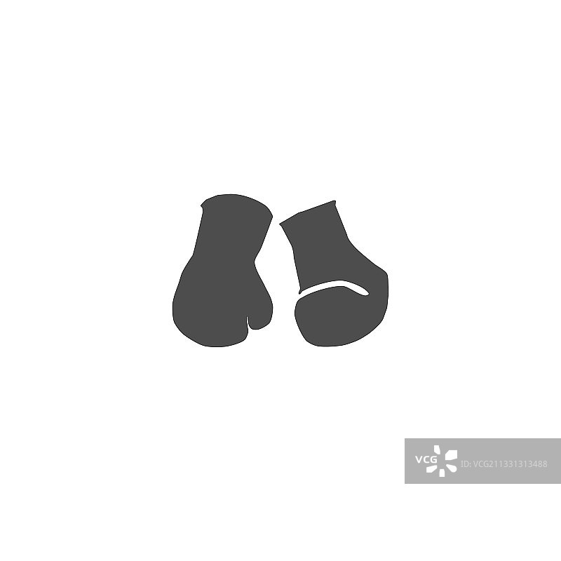 拳击手套独立图标设计元素图片素材