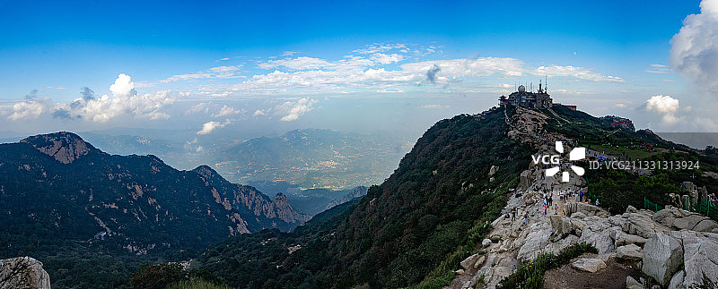日观峰观日出 泰安图片素材