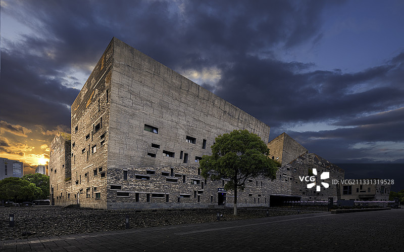 宁波博物馆图片素材