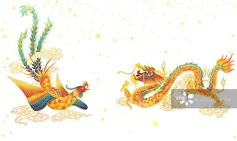 龙凤呈祥图片素材