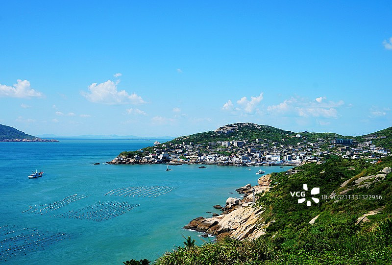 海边小镇图片素材