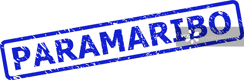 带有复古风格的帕拉马里博邮票图片素材