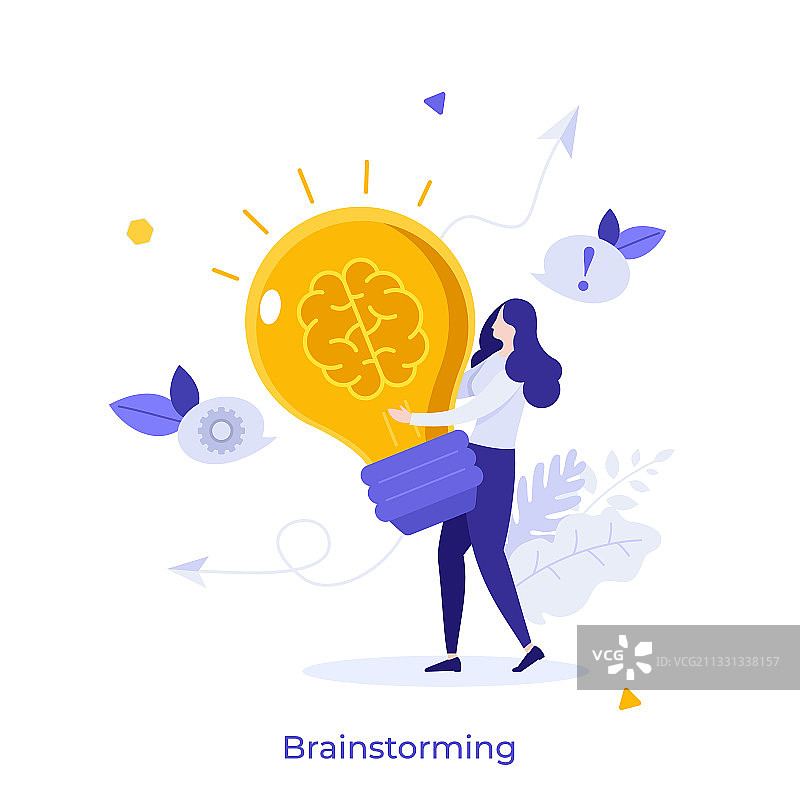 扁平角色概念图片素材