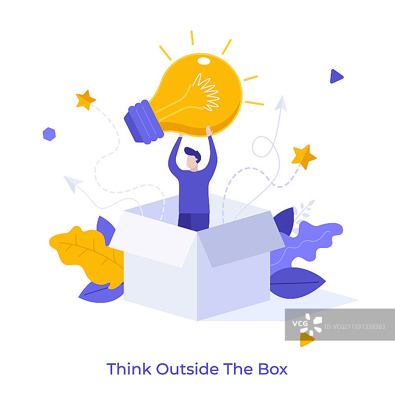 扁平角色概念图片素材