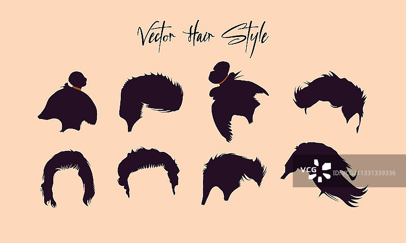 男士发型设计图片素材